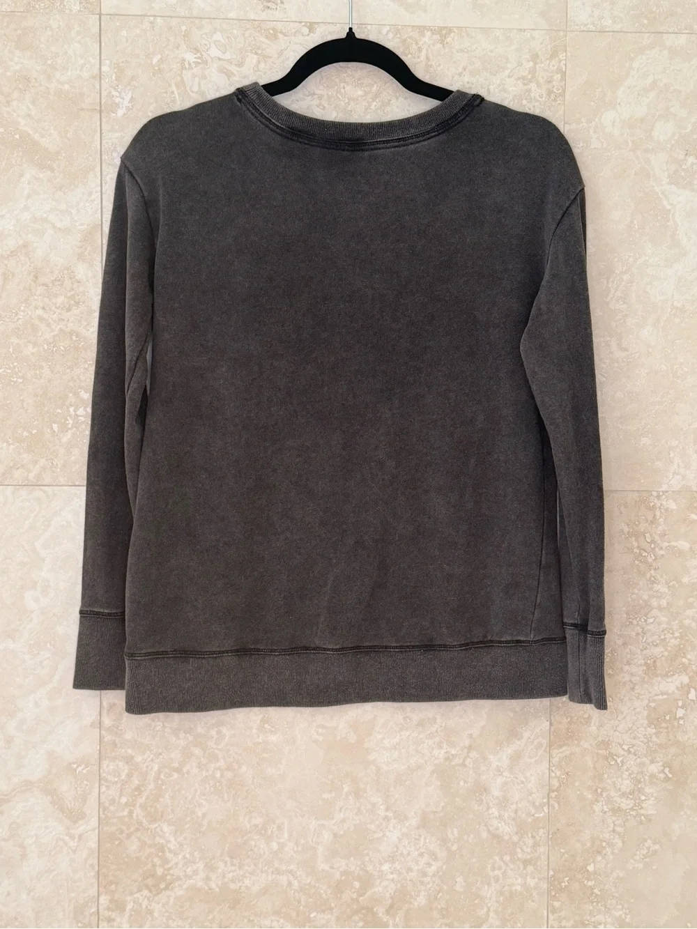 Justice Smart Girls Club Black Cropped Sweatshirt Pullover Size 14/16 EUC